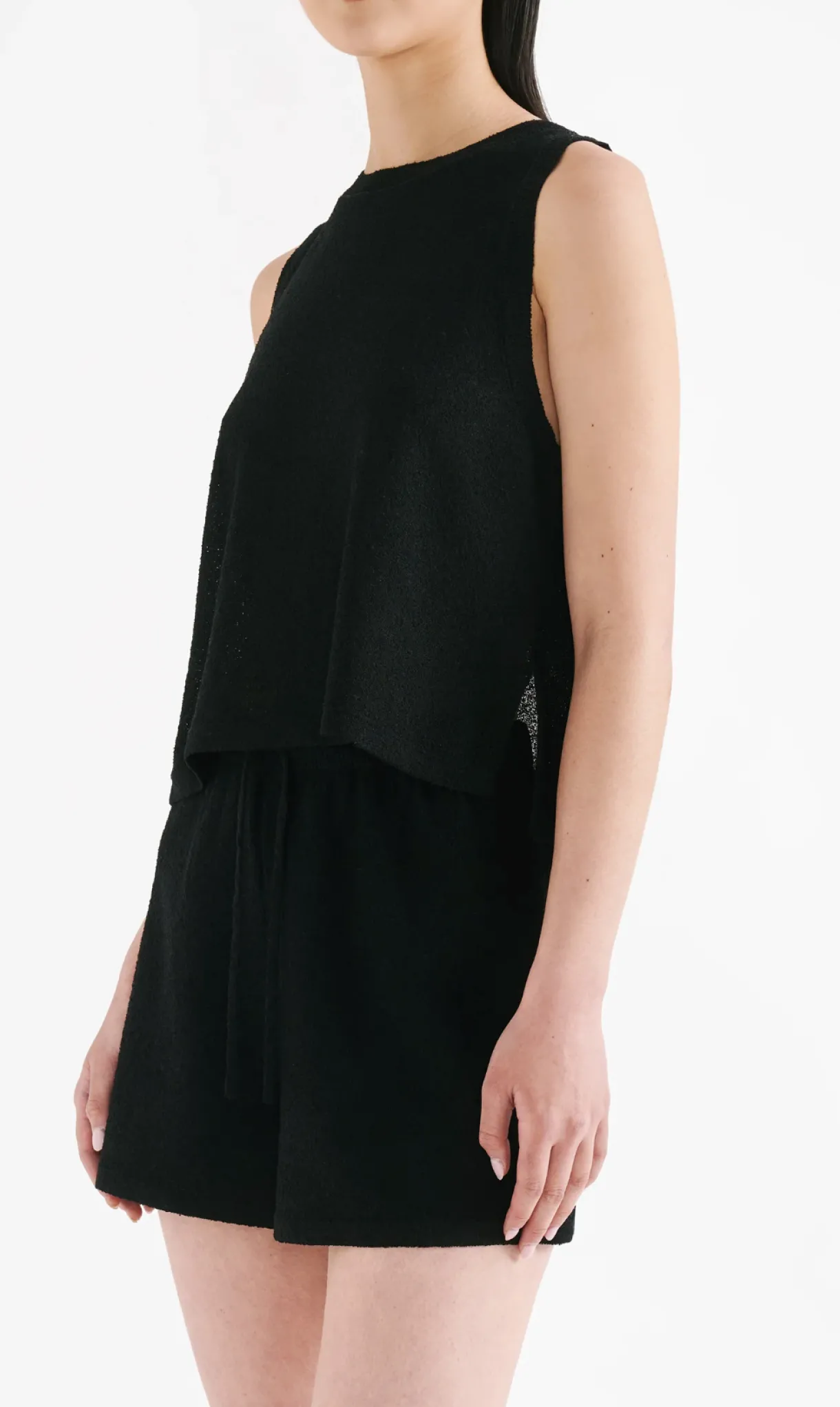 zosia_knit_tank__black_1.webp Outlet Nude Lucy Zosia Knit Tank - Black