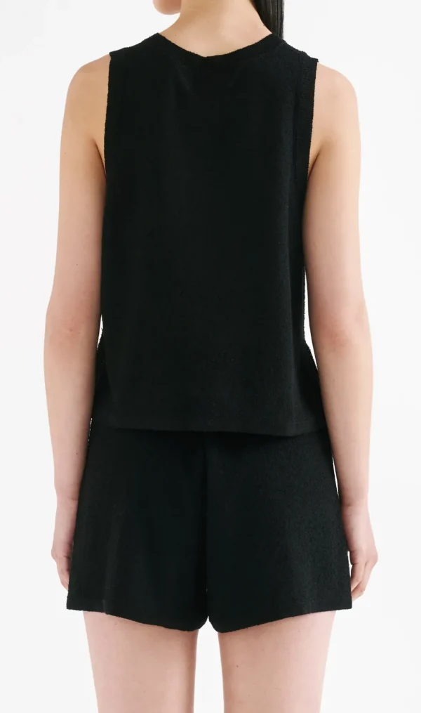 Outlet Nude Lucy Zosia Knit Tank - Black