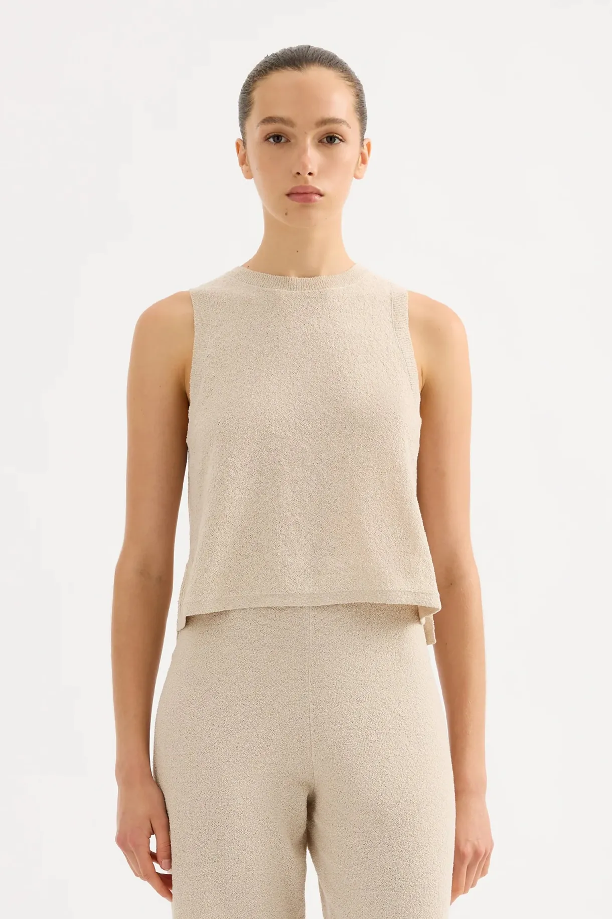 zosia_knit_tank__bone_0.webp Hot Nude Lucy Zosia Knit Tank - Bone