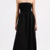 Best Nude Lucy Zuri Maxi Dress - Black